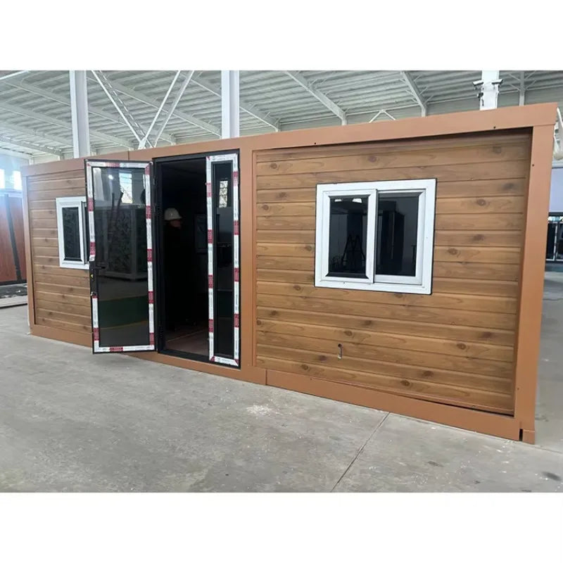 Luxury 20ft 40 Ft Prefab Expandable Container House Suppliers' Customizable Steel Prefabricated House For Office Building
