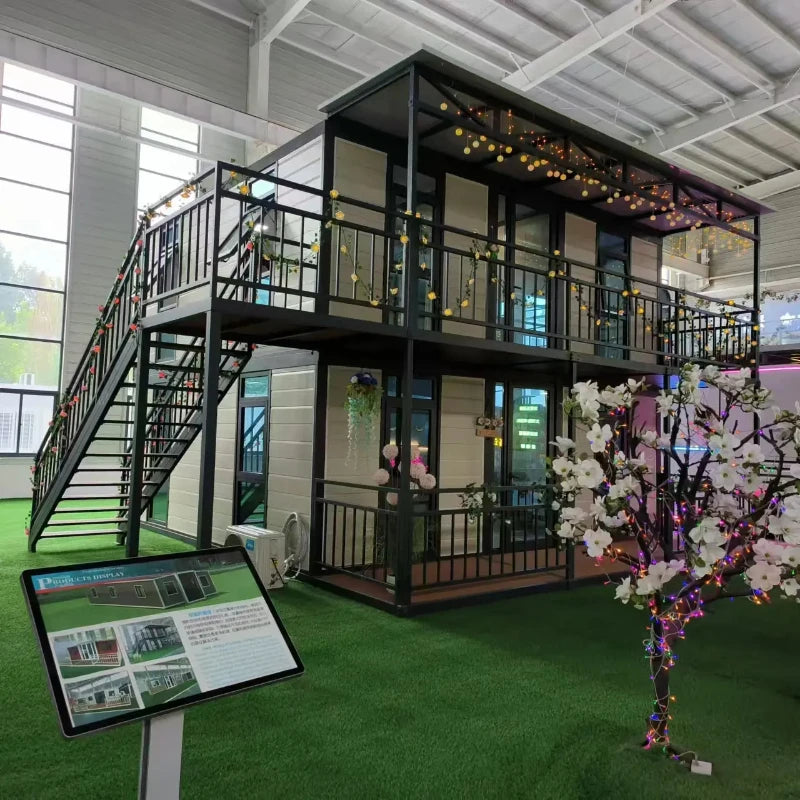 40Ft 20Ft Mobile Tiny House Expandable Container House Villa Extendable Prefab Tiny Home Foldable Modular Container Cafe House