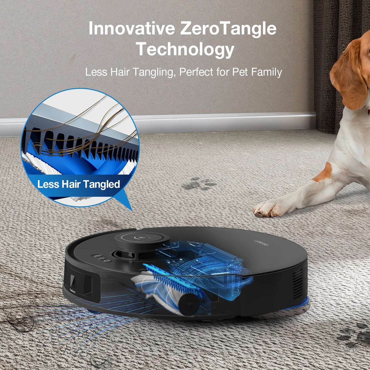 T30S Pro robot vacuum cleaner and mop 11000Pa 10 in 1