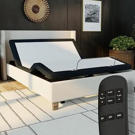 Adjustable Bed Frame, Head and Foot Tilt, Wireless Remote Control, Easy To Assemble, 10-year Warranty