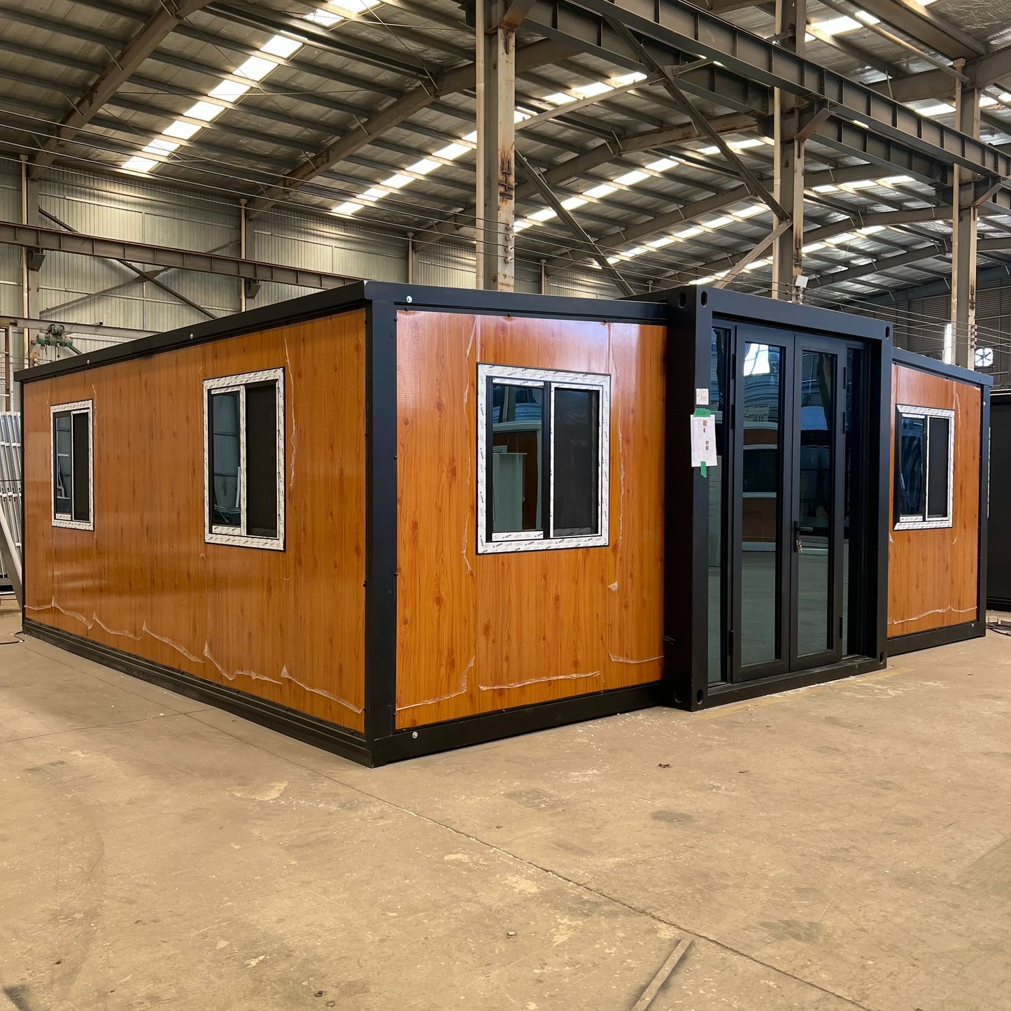 High Quality Modular Folding Home 2-3 Bedrooms Mobile Prefab Tiny House 20ft 30ft 40ft Expandable Container Supermarket Gym