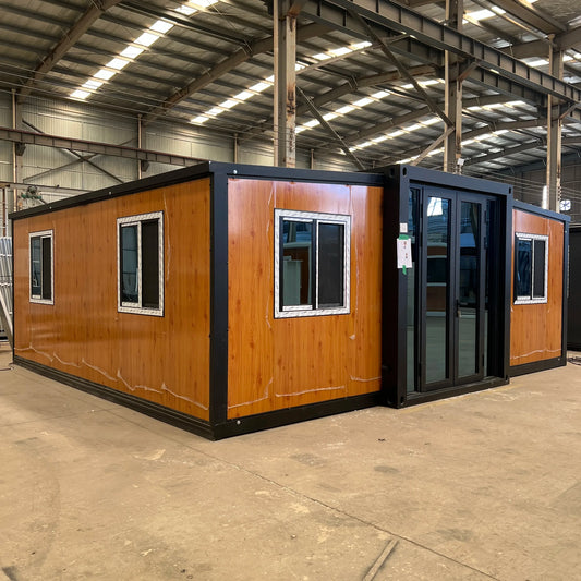 High Quality Modular Folding Home 2-3 Bedrooms Mobile Prefab Tiny House 20ft 30ft 40ft Expandable Container Supermarket Gym