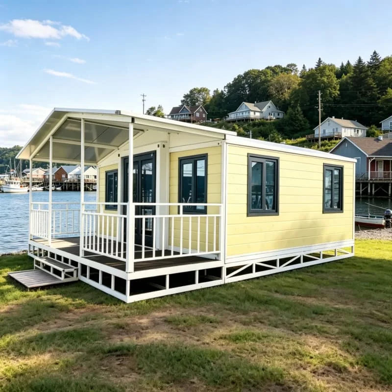 Luxury Folding Prefabricated House 20ft 30ft 40ft Mobile Tiny Home 2 3 4 Bedrooms Modular Prefab Expandable Container House Sale