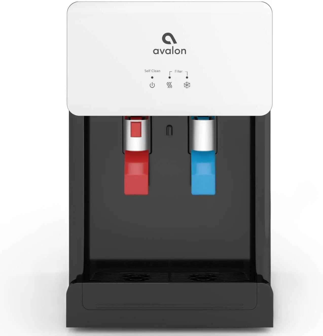 Self-Cleaning Touchless Bottleless Cooler Dispenser with Hot & Cold Water, NSF Certified Filter, UL/Energy Star, White