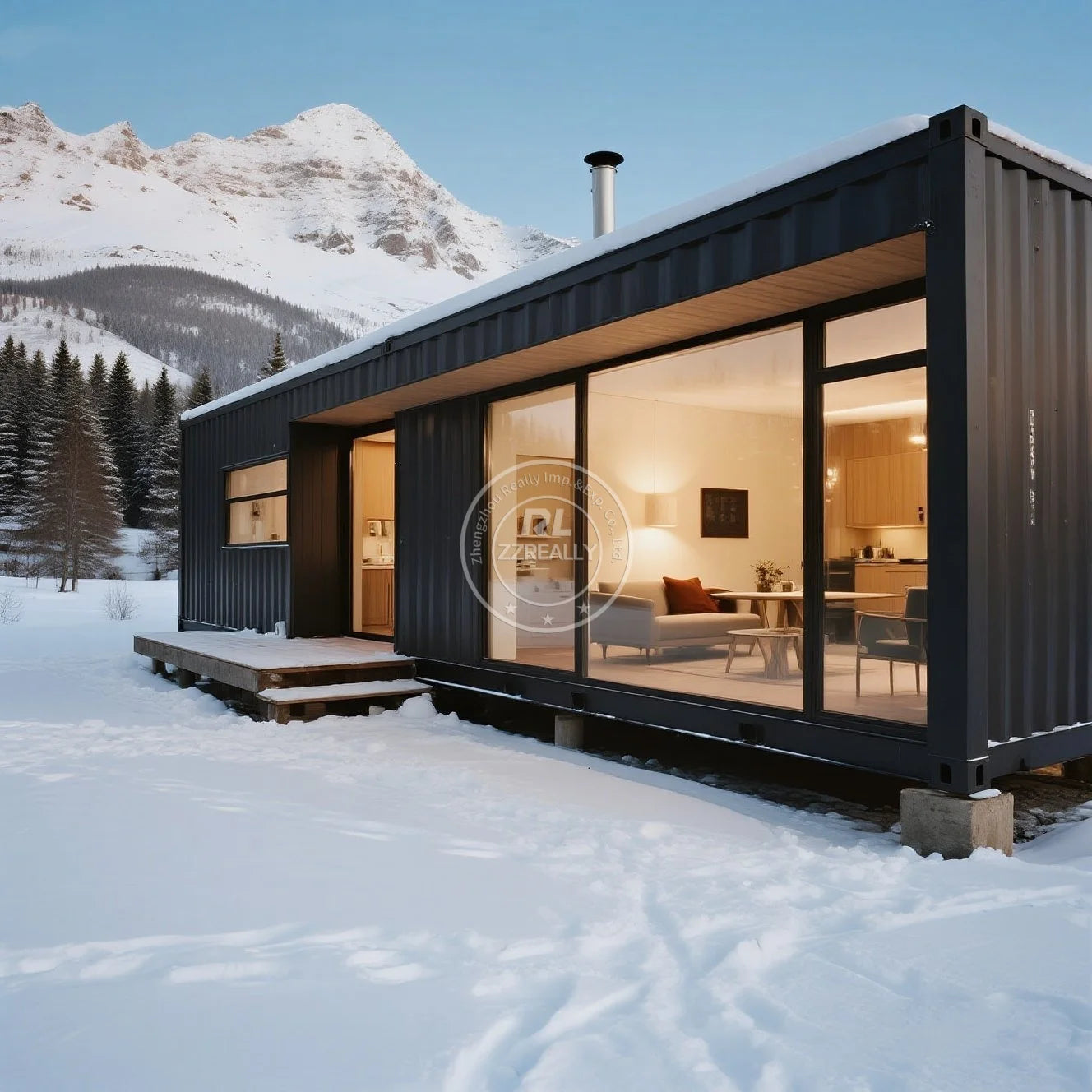 Prefab Tiny House 20ft 40ft Expandable Container House Prefabricated Mobile Container Home With Full Bathroom 2 3 Bedrooms