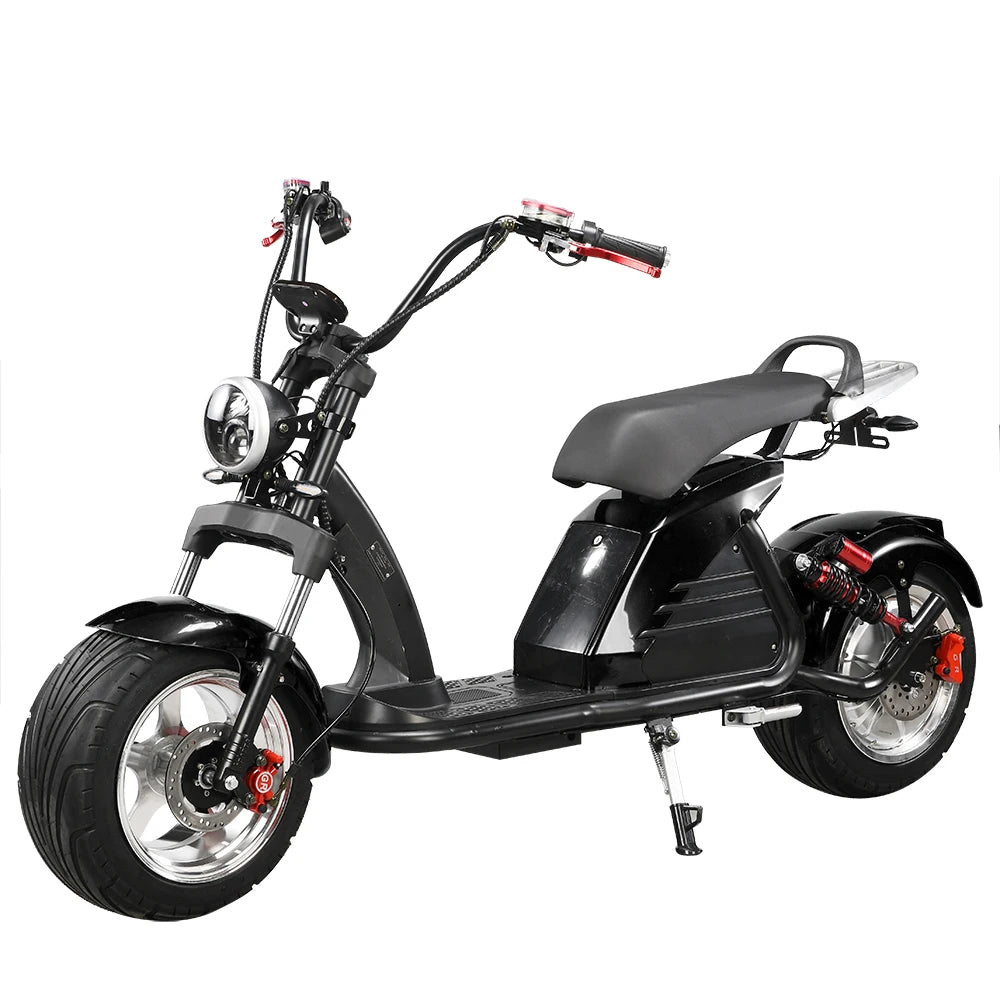2 Wheel Fat Tyre E Scooter For Adults Max Speed 70km/h Max Range 35-50km/h Max Load 20kgs Electric Bikes Electric Scooter