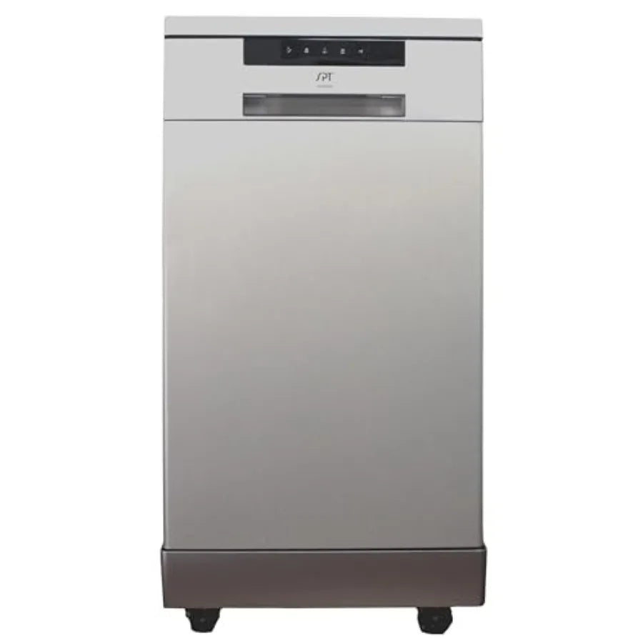18 Portable Dishwasher with ENERGY STAR Stainless Steel Compact Kitchen Solution for Efficient Cleaning Durable Stainless Steel
