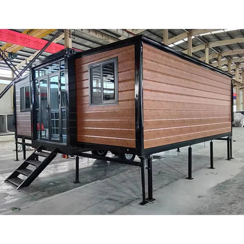 Directly Factory Sale Expandable Container House 2 3 4 Bedroom Prefabricated House Portable Mobile Tiny Home Steel Garden Rooms