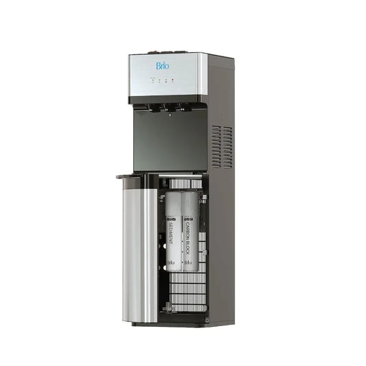 520 UV Self-Cleaning Bottleless Water Cooler Dispenser UL Certified with 2 Stage Filtration Reduces PFAS Microplastics 3 Temp H