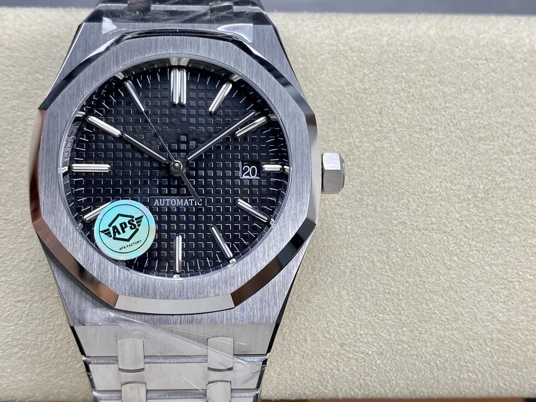 Top-grade Royal Waterproof Mechanical Watch 41mm Sapphire Crystal Stainless Steel APS Factory 3120 Power Reserve Pointer