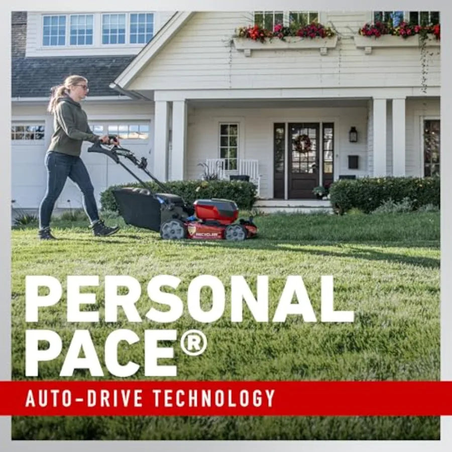 60V MAX* 22 in. Recycler® w/Personal Pace® Lawn Mower - Battery/Charger Not Included