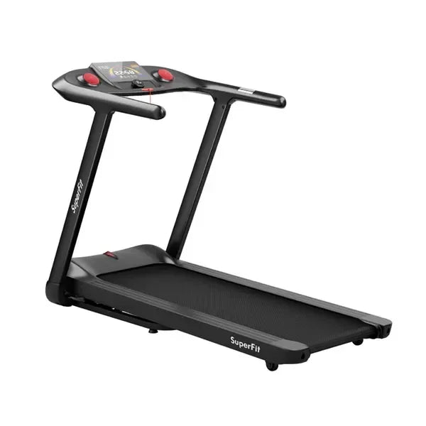 Folding Treadmill with Touch Screen and Built-in Programs