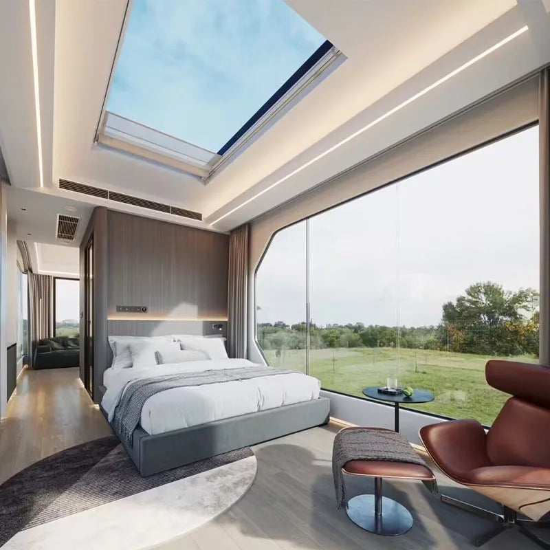 3 Bedroom Prefabricated Expandable House -20/40ft Foldable Container Home with Modern Luxury Design & Modular Portable Structure