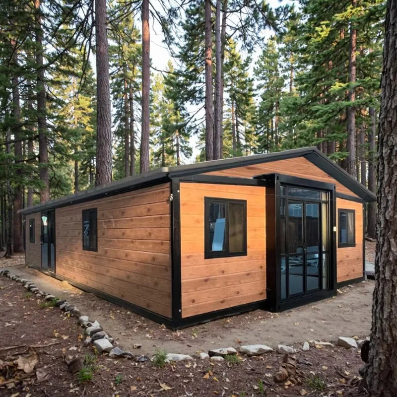 Customized Mobile Tiny House 3 4 Bedroom Folding Prefabricated Container House 20ft 40ft Luxury Expandable Container House