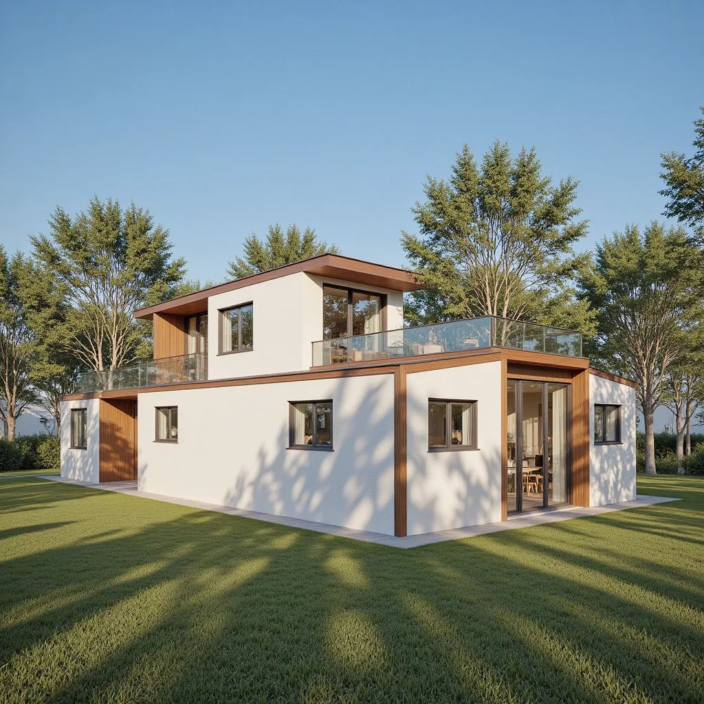 Modern Expandable Modular Cabin Foldable Container House Prefab Granny Pod Backyard Guest House