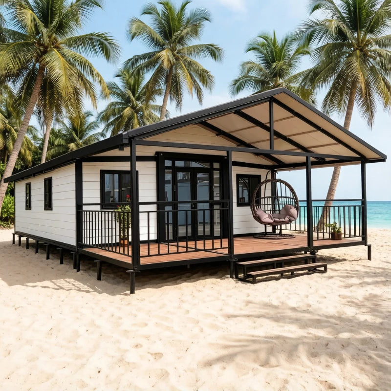Directly Factory Sale Expandable Container House 2 3 4 Bedroom Prefabricated House Portable Mobile Tiny Home Steel Garden Rooms