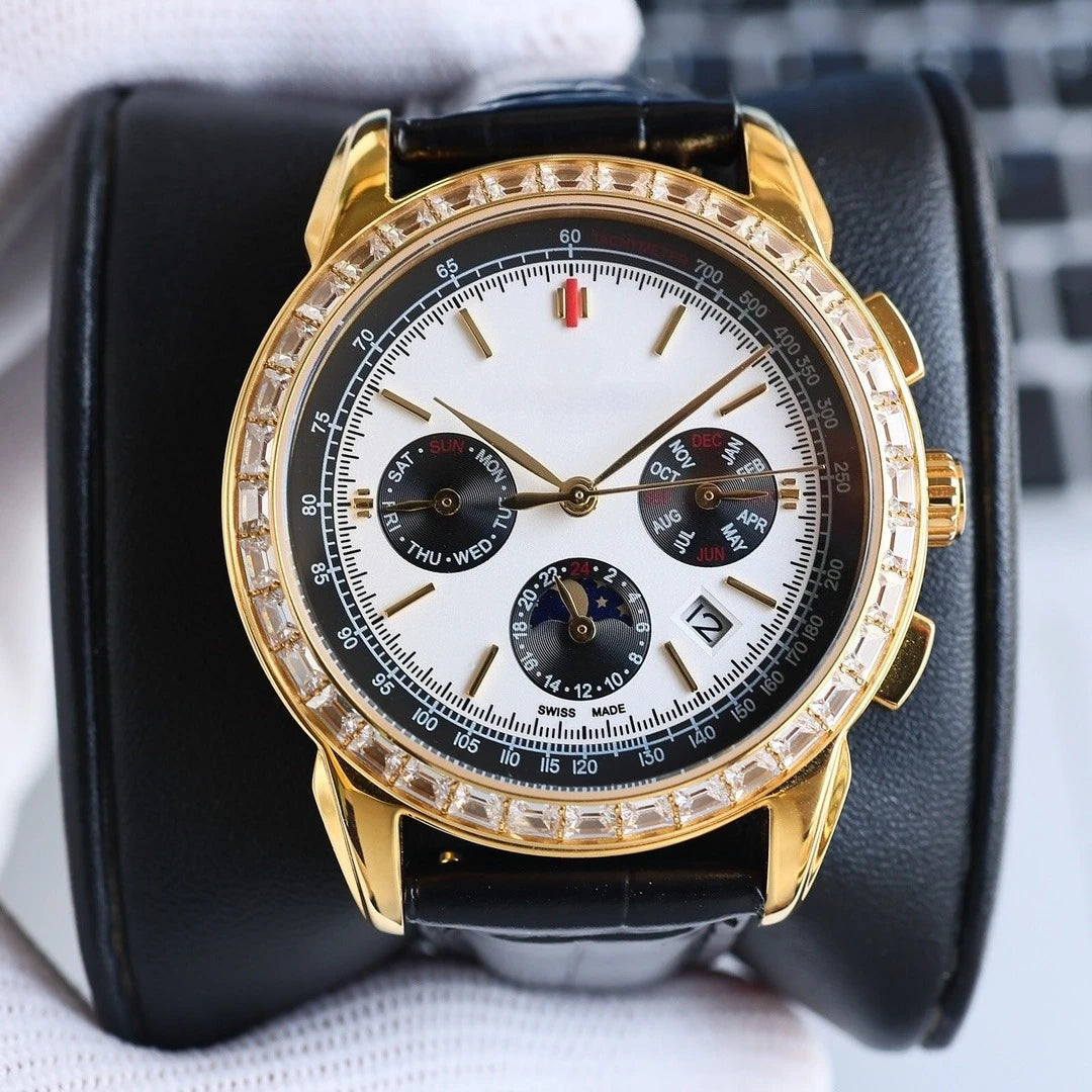 Wholesale VC Top Brand Reissue Watch with Versatile Case and Moon Phase Design for Men factory price