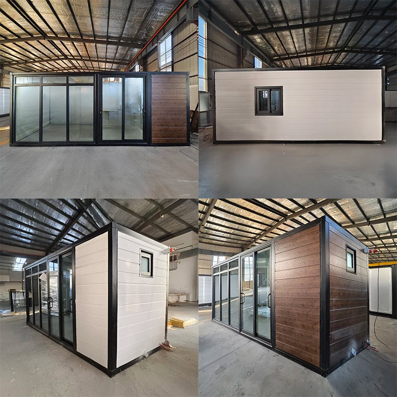 Prefab Tiny House Modular Garden Shed Studio With Bathroom Outdoor Container Apartment Use