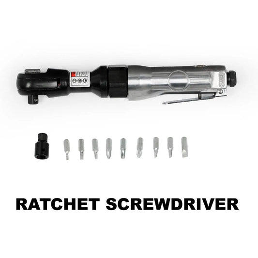 Professional Pneumatic Air Tool Impact Wrench Ratchet Hammer Grinder Kit for Car Maintenance and DIY Projects
