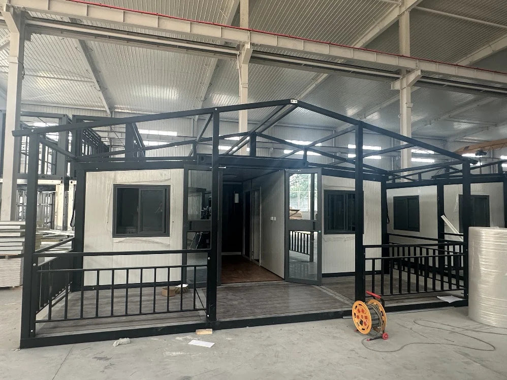 20 Feet Factory Price container Houses Prefabricated Container Homes Luxury Container House with Bedrooms Kitchen Room