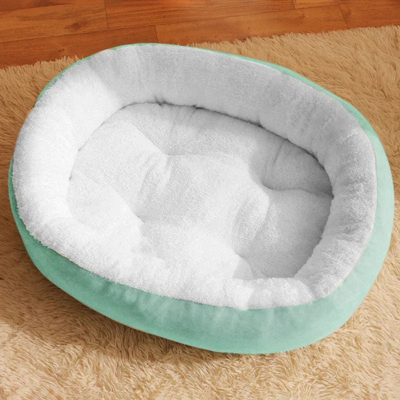Dog Bed Cute Warm Pet Beds Winter Warm Mat for Dogs Dog Cat Fluff Sleeping Bed Soft Pet Sofas Household Pet Dog Supplies 1pc