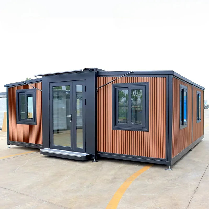 Luxury Modular Prefab Prefabricated Foldable Expandable Container House 20ft 40ft Prefab Portable Tiny Container Home Villa