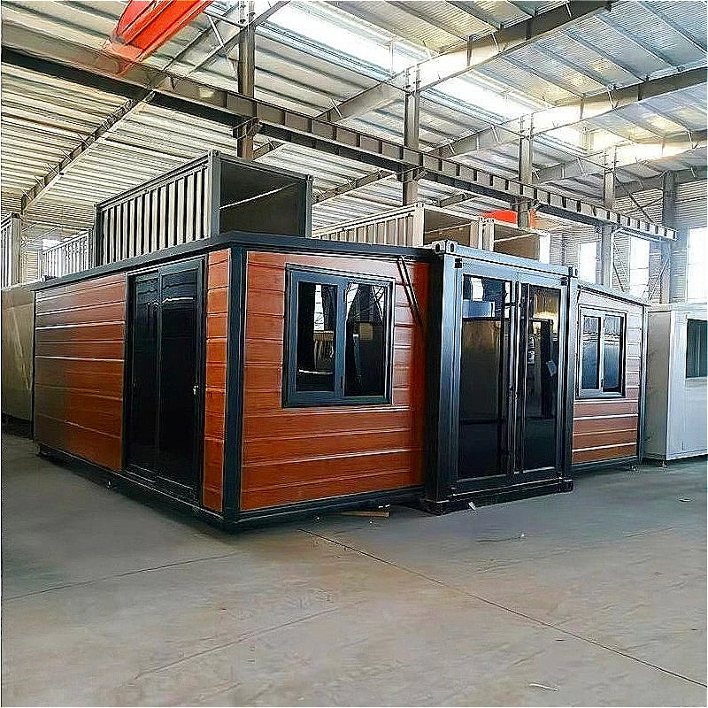 Luxury Folding Prefabricated House 20ft 30ft 40ft Mobile Tiny Home 2 3 4 Bedrooms Modular Prefab Expandable Container House Sale