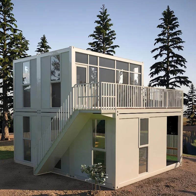 Expandable Container Houses 40FT Container House Luxury Prefabricated Home 1 2 3 Bedroom Mobile Homes