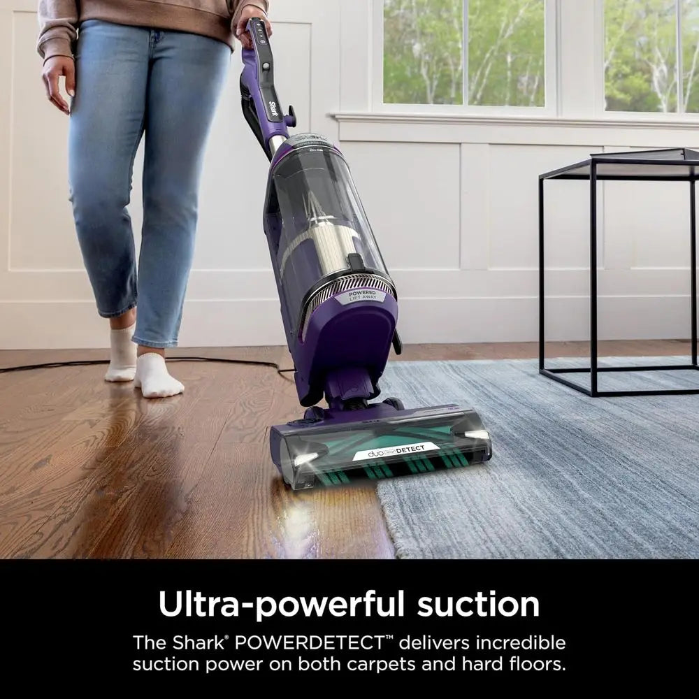 Upright Vacuum Cleaner with HEPA Filter, Heavy Duty Vacuum with Powerful Suction for Pet Hair Pickup, DuoClean Techn