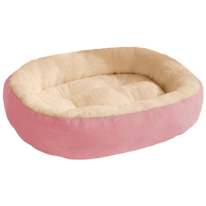 Dog Bed Cute Warm Pet Beds Winter Warm Mat for Dogs Dog Cat Fluff Sleeping Bed Soft Pet Sofas Household Pet Dog Supplies 1pc