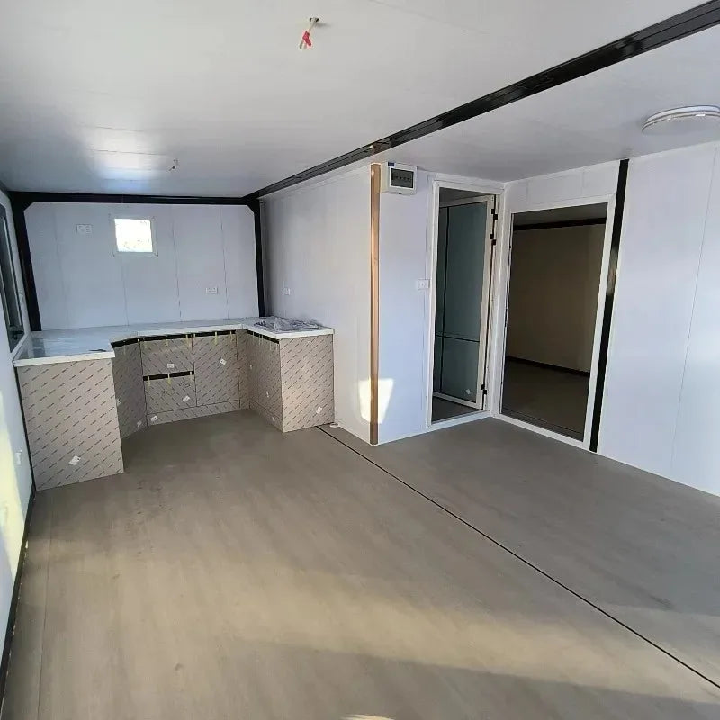 Customized Modular Portable Prefab Home: Lightweight & Stackable for Off-Grid Living Stackable Foldable Container House