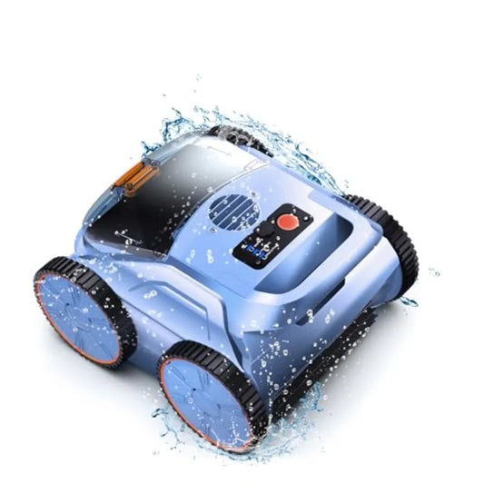 2025 New Robotic Pool Vacuum for Inground Pools Smart Navigation Pool Robot with Floor/Wall/Waterline Cleaning 180 Mins Runtime