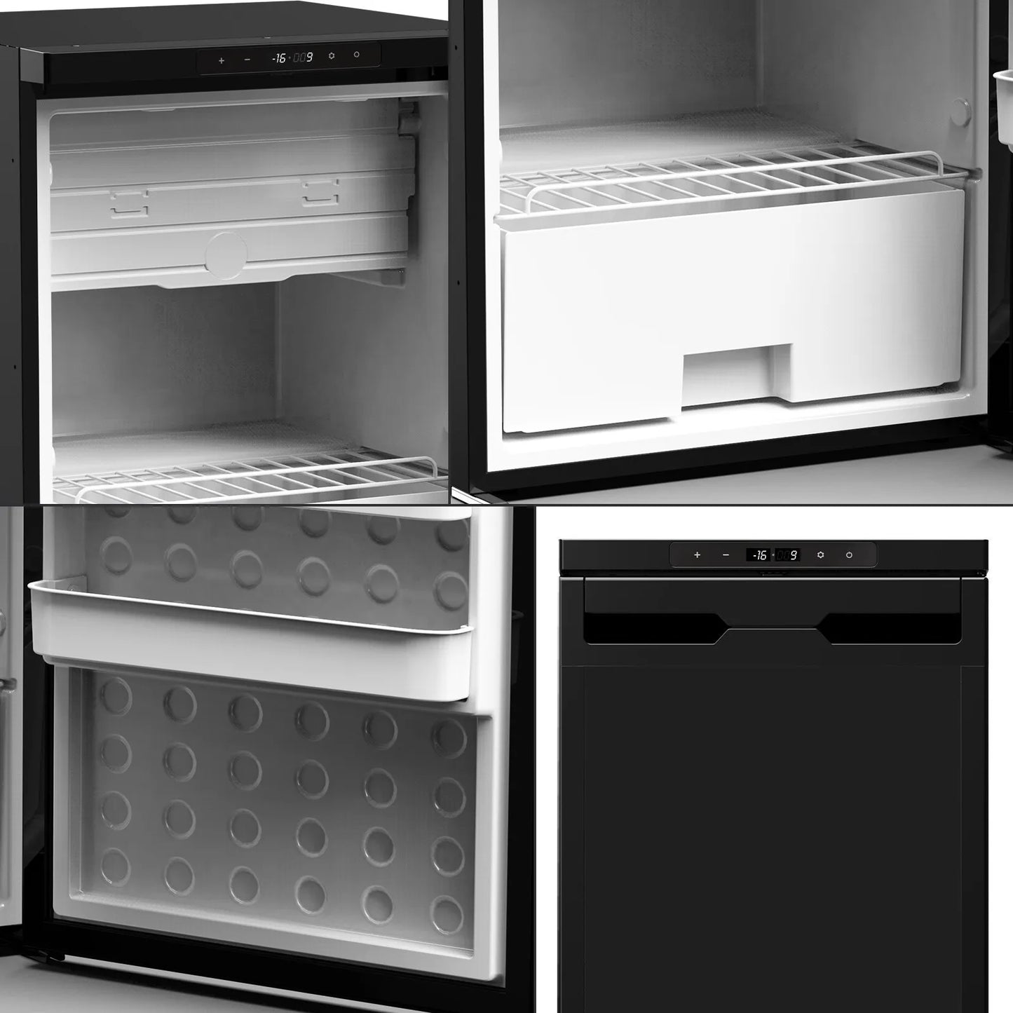 65L Portable Car Fridge RV Freezer 12V Mini Refrigerator Truck Electric Cooler