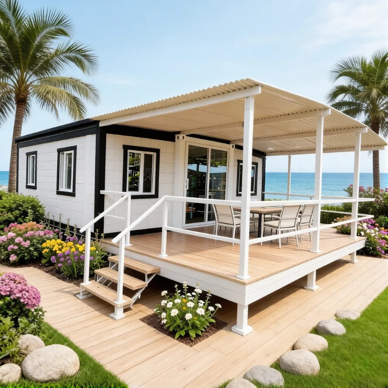 Directly Factory Sale Expandable Container House 2 3 4 Bedroom Prefabricated House Portable Mobile Tiny Home Steel Garden Rooms