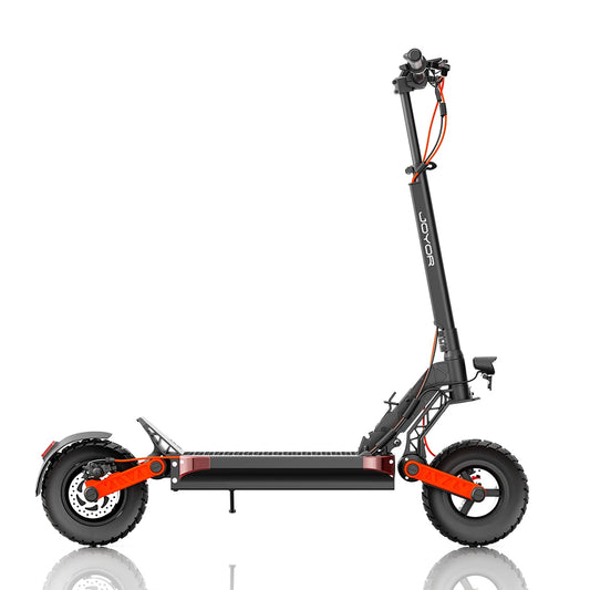 JOYOR S5-Z Adult Electric Scooter 600W Motor 48V13AH Battery Foldable E-Scooter 10" Off-Road Air Tire City EScooter