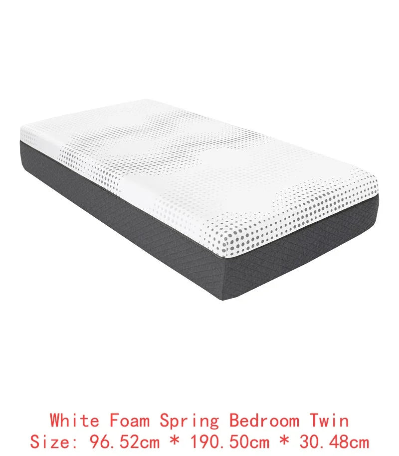 12" Twin Gel-Infused Memory Foam Hybrid Mattress with Plush Foam and Pocket Coils, Comfortable Sleep Mattress in a Box