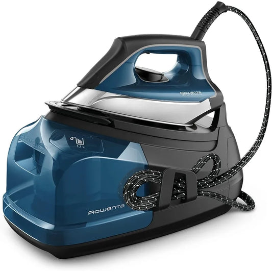 Stainless Steel Soleplate Professional Steam Station for Clothes, 1.1L Removable Tank, Fast Heat Up, 1800 Watts,