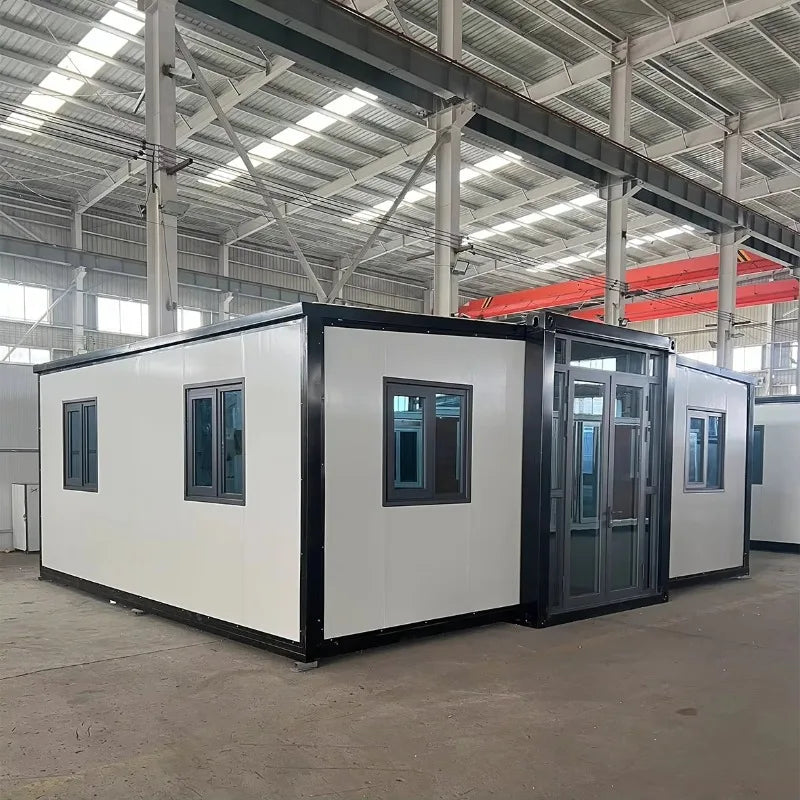 Customized Foldable Prefabricated House 20Ft Expandable Container House Prefab Modular Tiny Homes Pre Flat Pack Tiny House