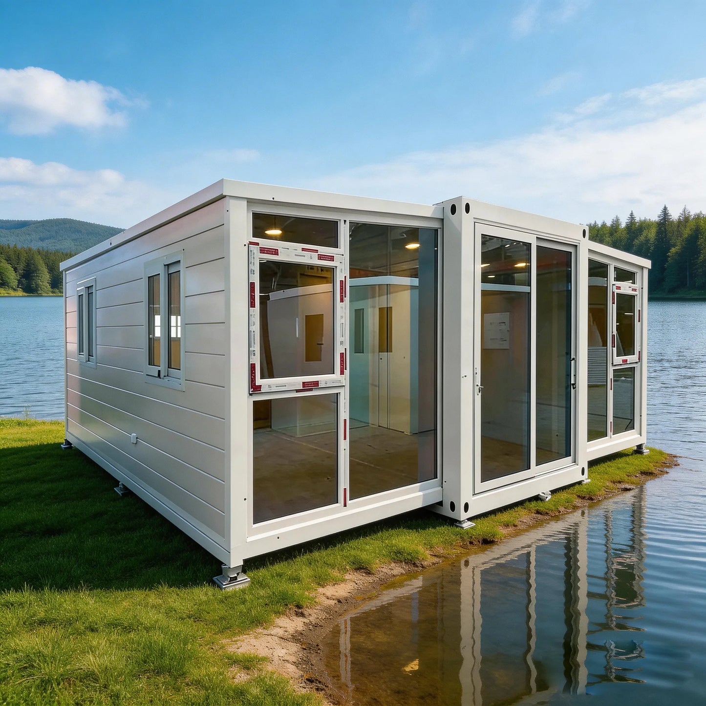 Luxury Prefabricated House Container House Prefab Houses 20ft Prefab Container Home Prefab Houses Modern Foldable House