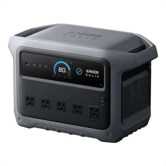 SOLIX C1000 Gen 2 Portable Power Station, 2,000W (Peak 3,000W) r Generator, ull Charge in 49 Min, 1,024Wh LiePO4 Battery or Home