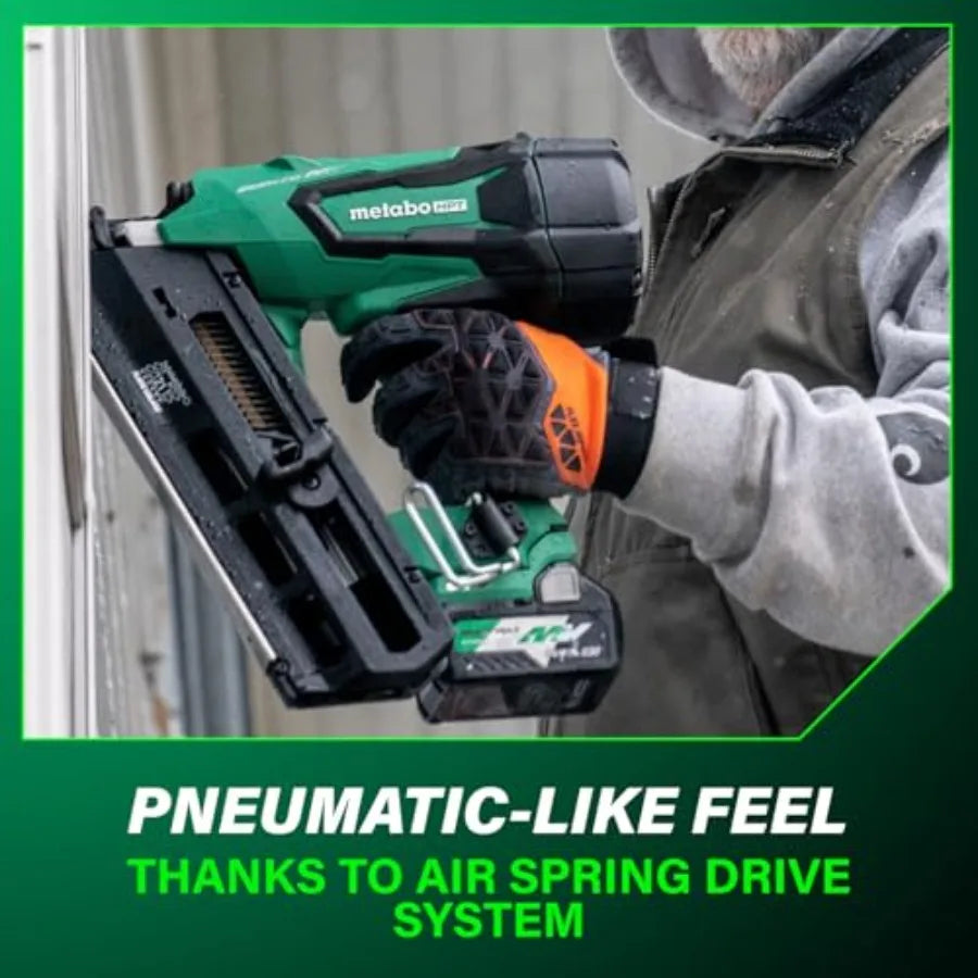 36V MultiVolt Cordless Plastic Strip Framing Nailer Kit 21 Degree Framing Nailer with Power Tool 2.5Ah Lithium Ion B