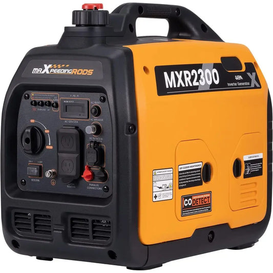 2300W Portable Inverter Generator,40lbs,Gas Powered,Quiet Generator,Backup Power Supply or Outdoor Camping RV ,EPA/ISO Compliant