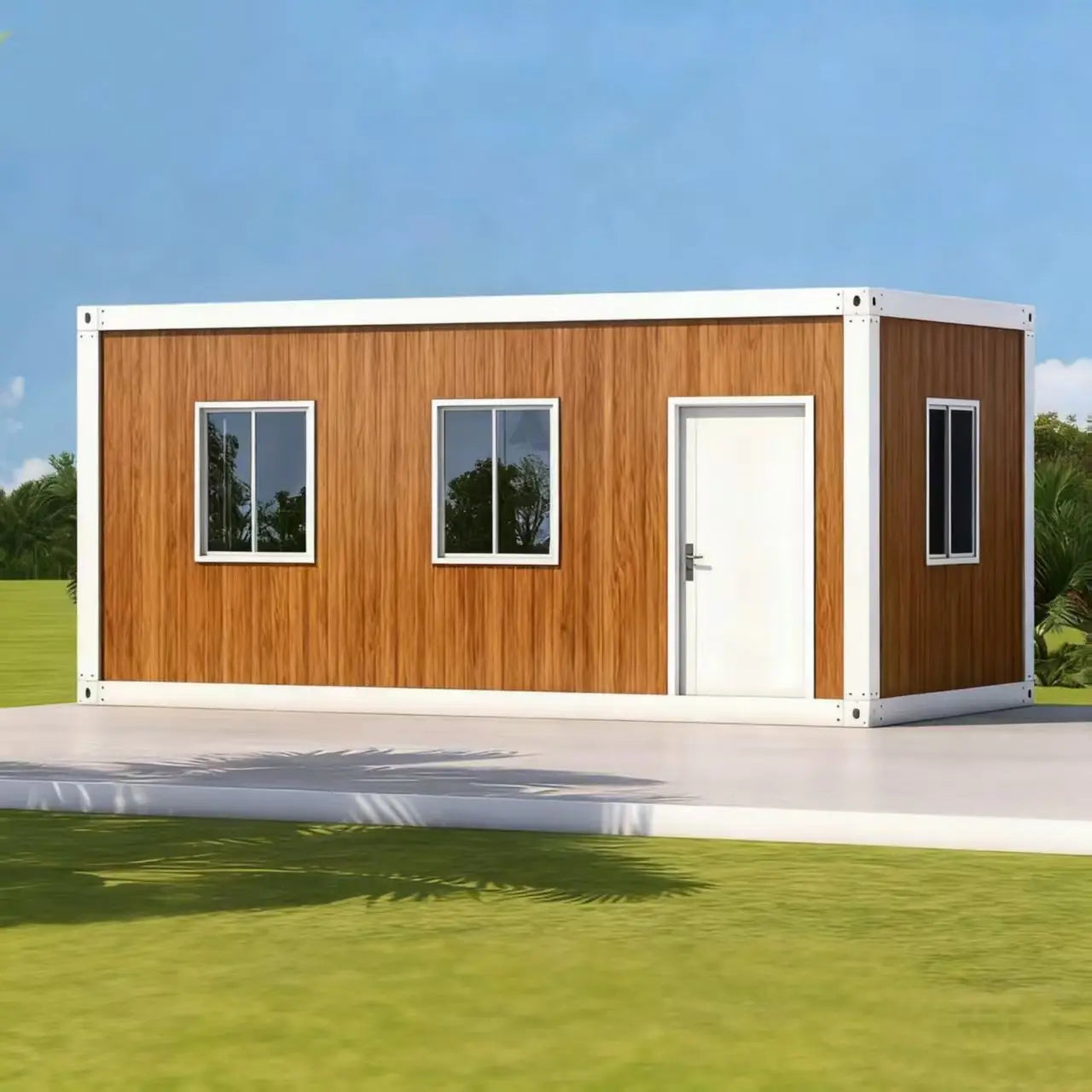 Rust Protection Aluminum Alloy Container House Warm in Winter and Cool in Summer Container Rainproof Expandable Prefab House