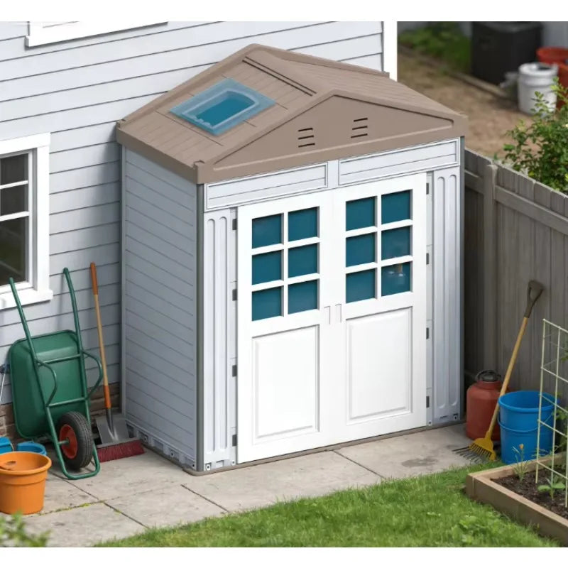 WooWild Portable Prefab Modular Cabin Insulated Waterproof Solar Powered | Warehouse Tool Storage Smart Mobile Home Tiny House