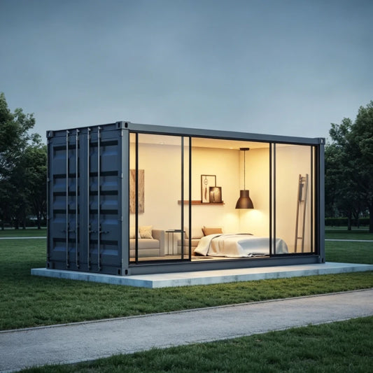 Customized Folding Container House 3 Bedroom Layout Prefabricated Modular Container Home For Family Living