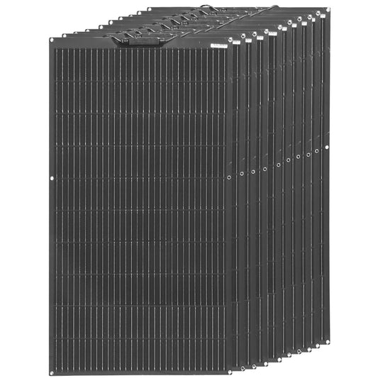 WUZECK Flexible rechargeable solar panel battery 100W 1pcs ~10 pcs High Efficiency Cell (100W, 200W, 300W ,400W,500W 1000W)