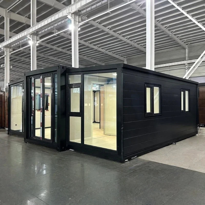 Expandable Container Houses 40FT Container House Luxury Prefabricated Home 1 2 3 Bedroom Mobile Homes