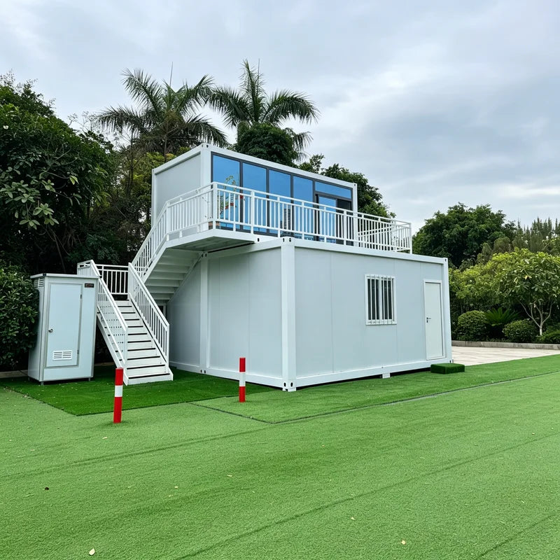 Mini Homes To Live In Luxury Prefabricated House Stackable Foldable Container House Site Foldable Home