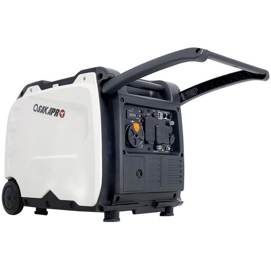 Quiet Portable Generator with Wheels for Camping & Home Emergency Use
