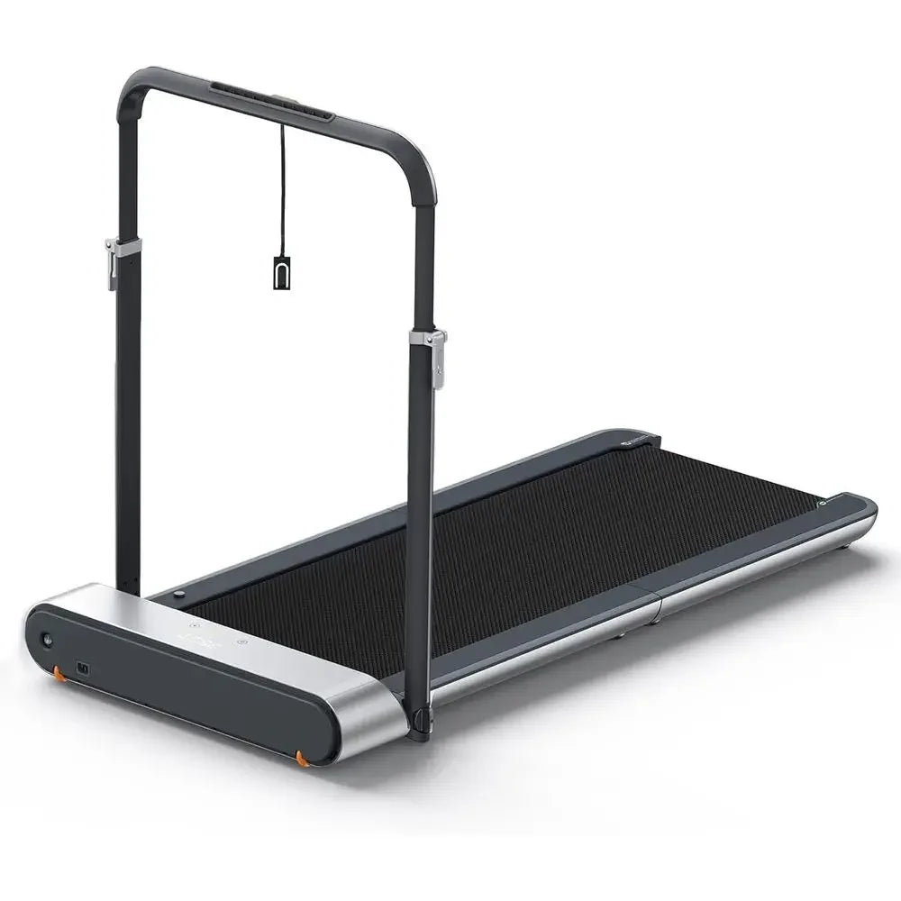 Compact 2-in-1 Under Desk Treadmill: Foldable Walking Pad for Home and Office with App Control & LED Display